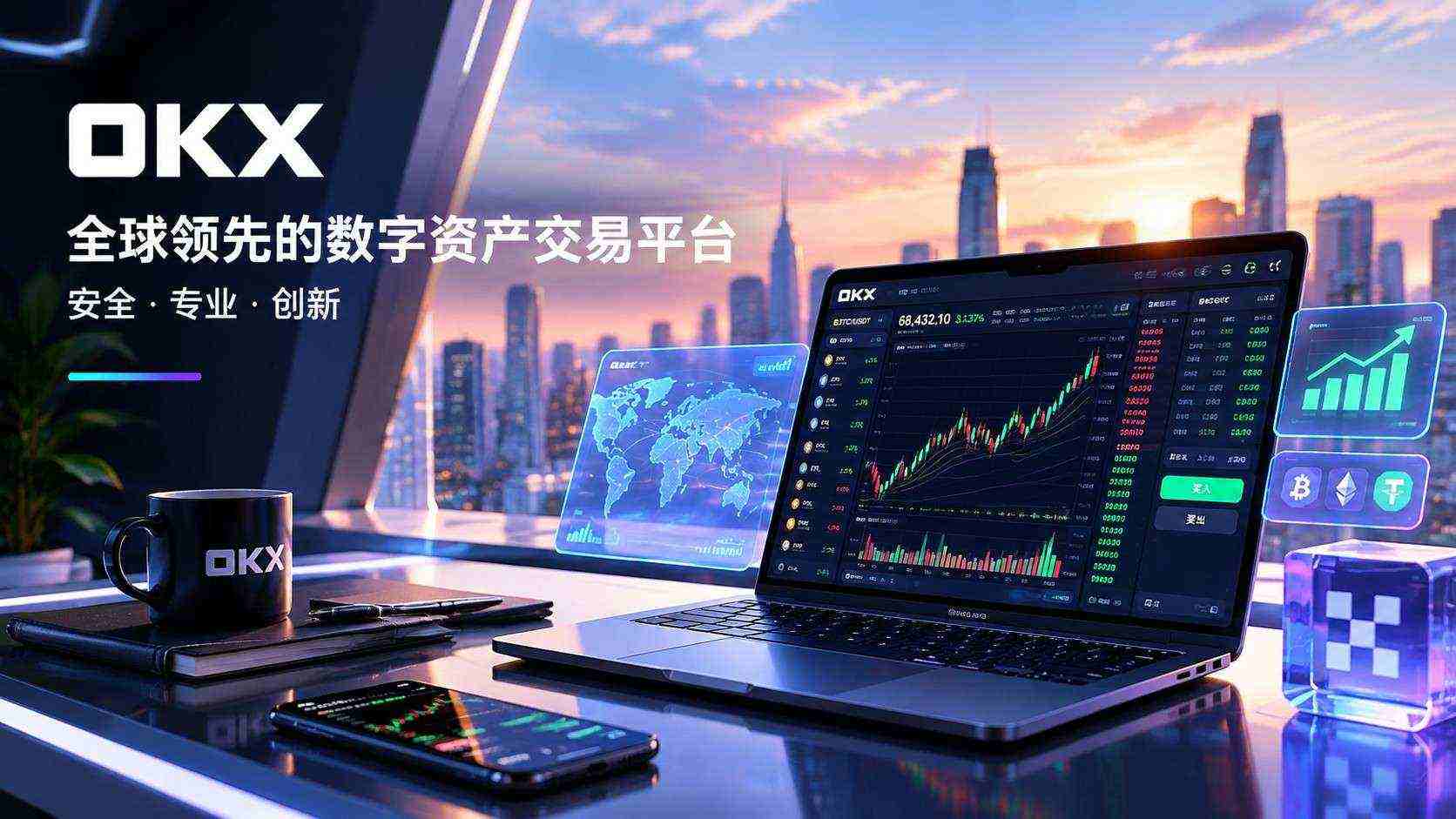 下载欧交易所 App 下载界面展示